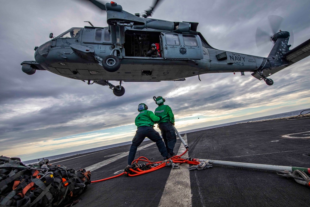 Daily Operations Aboard USS George H.W. Bush (CVN 77)