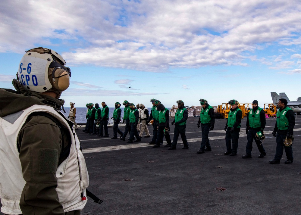 Daily Operations Aboard USS George H.W. Bush (CVN 77)