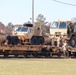 411th Engineer Company equipment deployment by rail movement at Fort McCoy