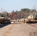 411th Engineer Company equipment deployment by rail movement at Fort McCoy