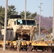 411th Engineer Company equipment deployment by rail movement at Fort McCoy