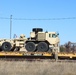 411th Engineer Company equipment deployment by rail movement at Fort McCoy