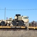 411th Engineer Company equipment deployment by rail movement at Fort McCoy