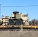 411th Engineer Company equipment deployment by rail movement at Fort McCoy