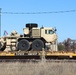 411th Engineer Company equipment deployment by rail movement at Fort McCoy