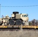 411th Engineer Company equipment deployment by rail movement at Fort McCoy