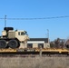 411th Engineer Company equipment deployment by rail movement at Fort McCoy