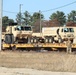 411th Engineer Company equipment deployment by rail movement at Fort McCoy