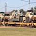 411th Engineer Company equipment deployment by rail movement at Fort McCoy