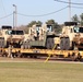 411th Engineer Company equipment deployment by rail movement at Fort McCoy