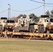 411th Engineer Company equipment deployment by rail movement at Fort McCoy