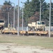 411th Engineer Company equipment deployment by rail movement at Fort McCoy