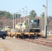 411th Engineer Company equipment deployment by rail movement at Fort McCoy