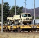 411th Engineer Company equipment deployment by rail movement at Fort McCoy