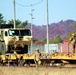 411th Engineer Company equipment deployment by rail movement at Fort McCoy