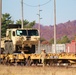 411th Engineer Company equipment deployment by rail movement at Fort McCoy