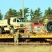 411th Engineer Company equipment deployment by rail movement at Fort McCoy