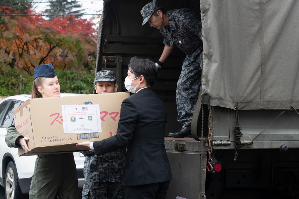 JASDF provides humanitarian supplies for 71st OCD