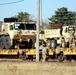 411th Engineer Company equipment deployment by rail movement at Fort McCoy