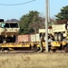 411th Engineer Company equipment deployment by rail movement at Fort McCoy