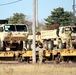 411th Engineer Company equipment deployment by rail movement at Fort McCoy