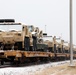 411th Engineer Company equipment deployment by rail movement at Fort McCoy