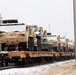 411th Engineer Company equipment deployment by rail movement at Fort McCoy