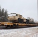 411th Engineer Company equipment deployment by rail movement at Fort McCoy