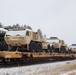 411th Engineer Company equipment deployment by rail movement at Fort McCoy