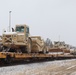 411th Engineer Company equipment deployment by rail movement at Fort McCoy