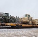 411th Engineer Company equipment deployment by rail movement at Fort McCoy