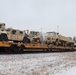 411th Engineer Company equipment deployment by rail movement at Fort McCoy