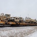 411th Engineer Company equipment deployment by rail movement at Fort McCoy