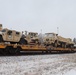 411th Engineer Company equipment deployment by rail movement at Fort McCoy