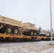 411th Engineer Company equipment deployment by rail movement at Fort McCoy