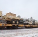 411th Engineer Company equipment deployment by rail movement at Fort McCoy