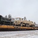 411th Engineer Company equipment deployment by rail movement at Fort McCoy