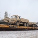 411th Engineer Company equipment deployment by rail movement at Fort McCoy