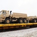 411th Engineer Company equipment deployment by rail movement at Fort McCoy