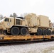 411th Engineer Company equipment deployment by rail movement at Fort McCoy