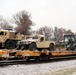 411th Engineer Company equipment deployment by rail movement at Fort McCoy