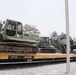 411th Engineer Company equipment deployment by rail movement at Fort McCoy