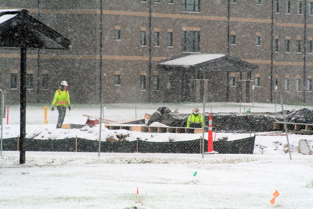 November 2022 construction operations of $11.96 million transient training brigade headquarters at Fort McCoy