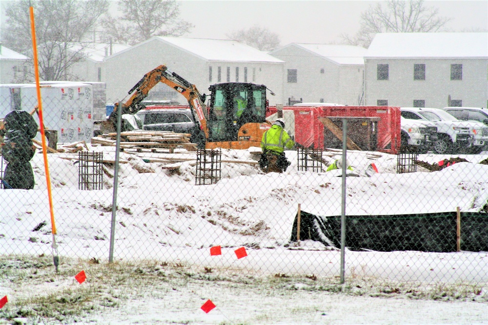 November 2022 construction operations of $11.96 million transient training brigade headquarters at Fort McCoy