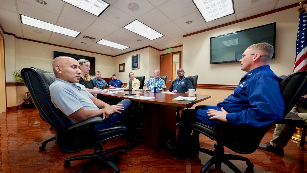 U.S. Coast Guard Forces Micronesia/Sector Guam hosts CISA