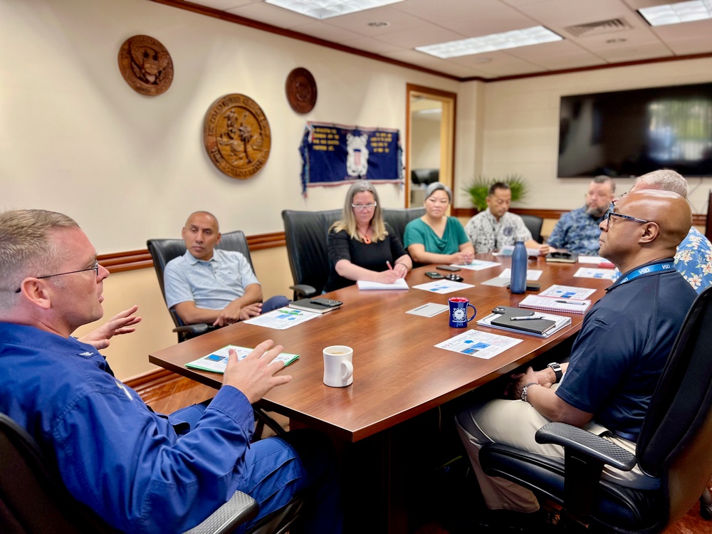 U.S. Coast Guard Forces Micronesia/Sector Guam hosts CISA