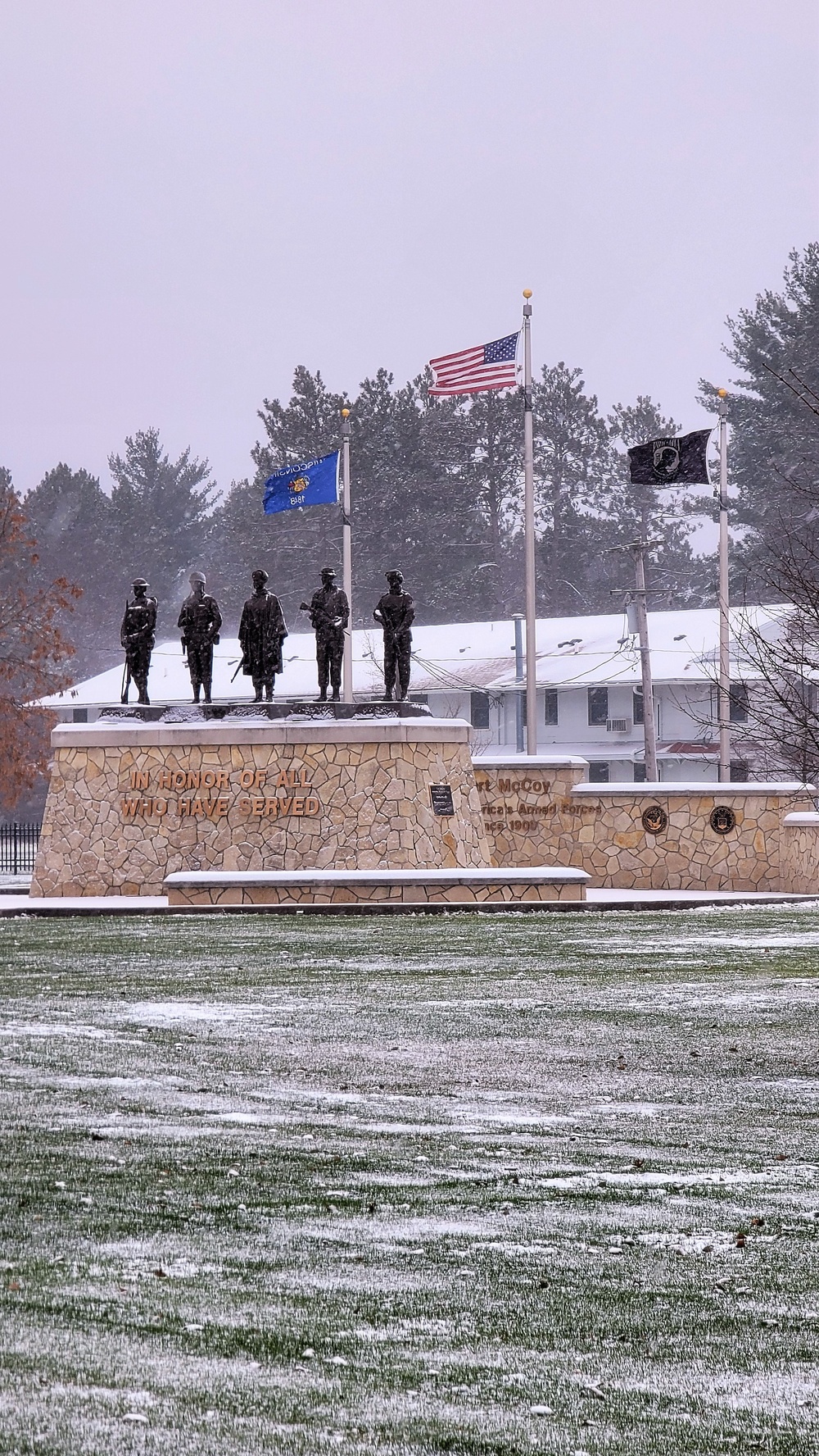 Fort McCoy's Veterans Memorial Plaza