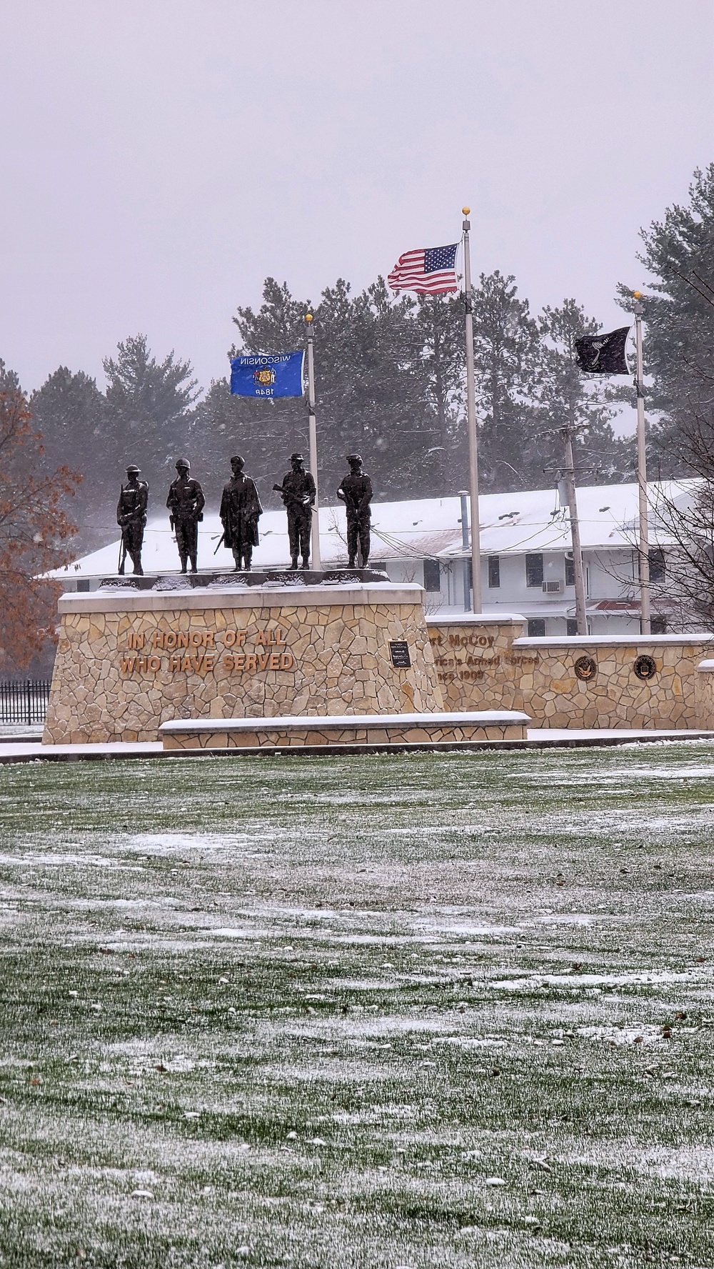 Fort McCoy's Veterans Memorial Plaza