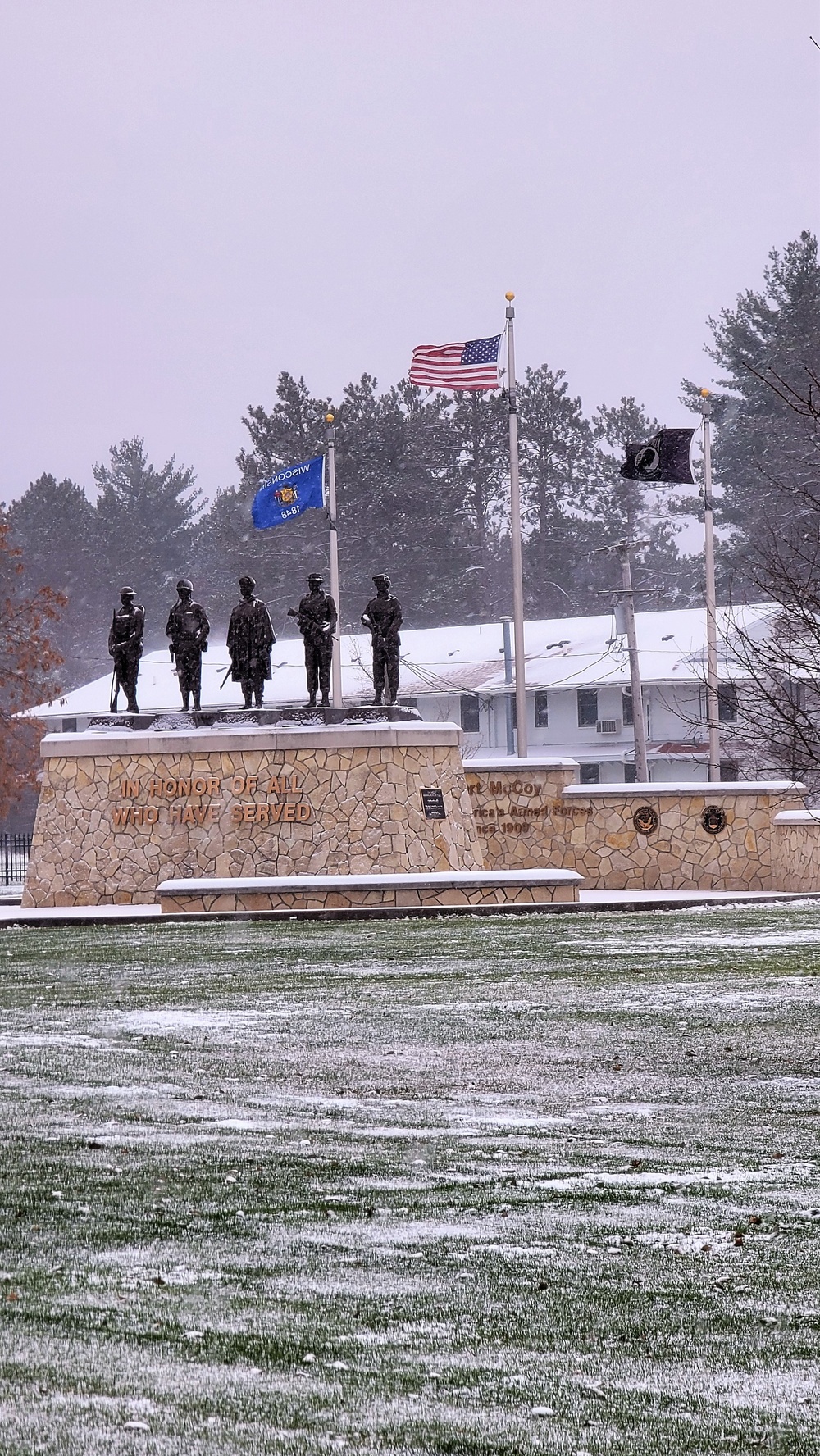 Fort McCoy's Veterans Memorial Plaza