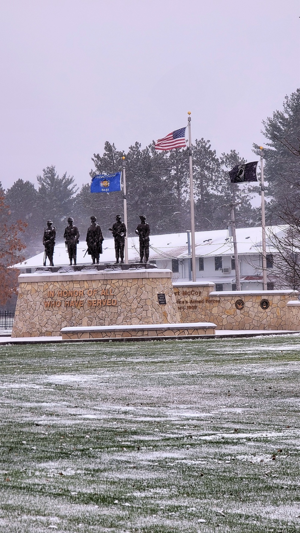 Fort McCoy's Veterans Memorial Plaza